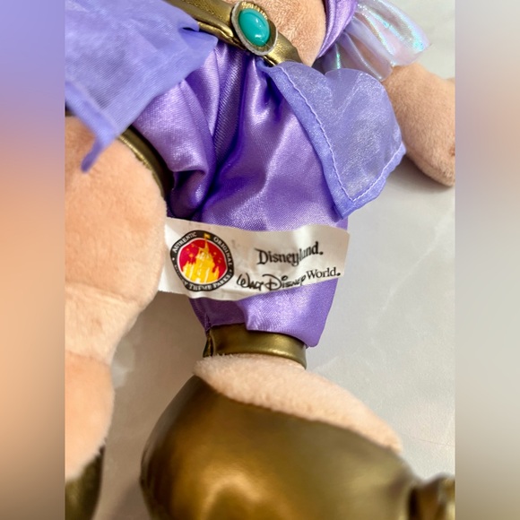 Disney Parks Aladdin Princess Jasmine Purple Outfit Doll 11" Disneyland World - Picture 5 of 6